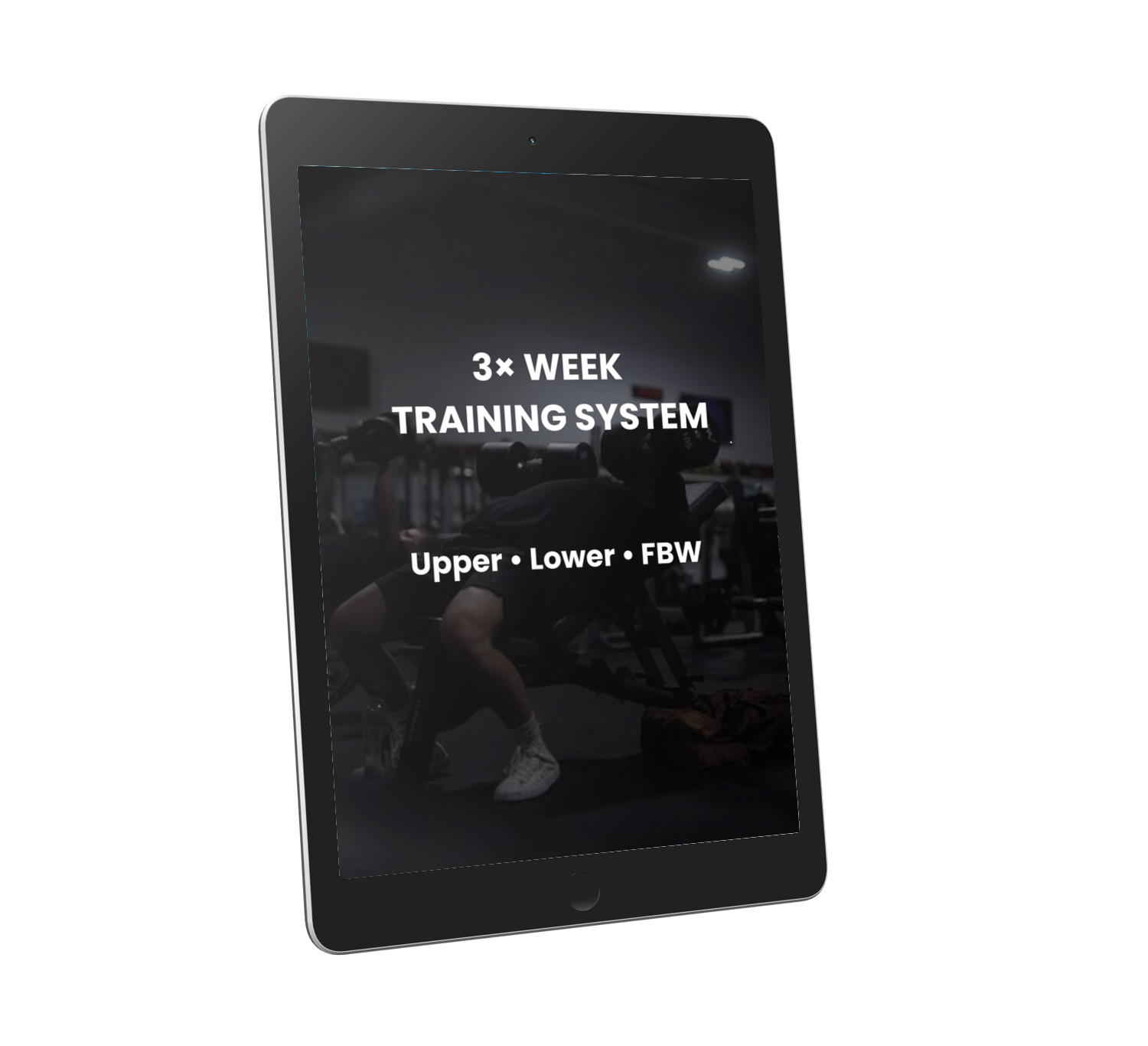 Plan treningowy 3× w tygodniu (Upper / Lower / FBW)